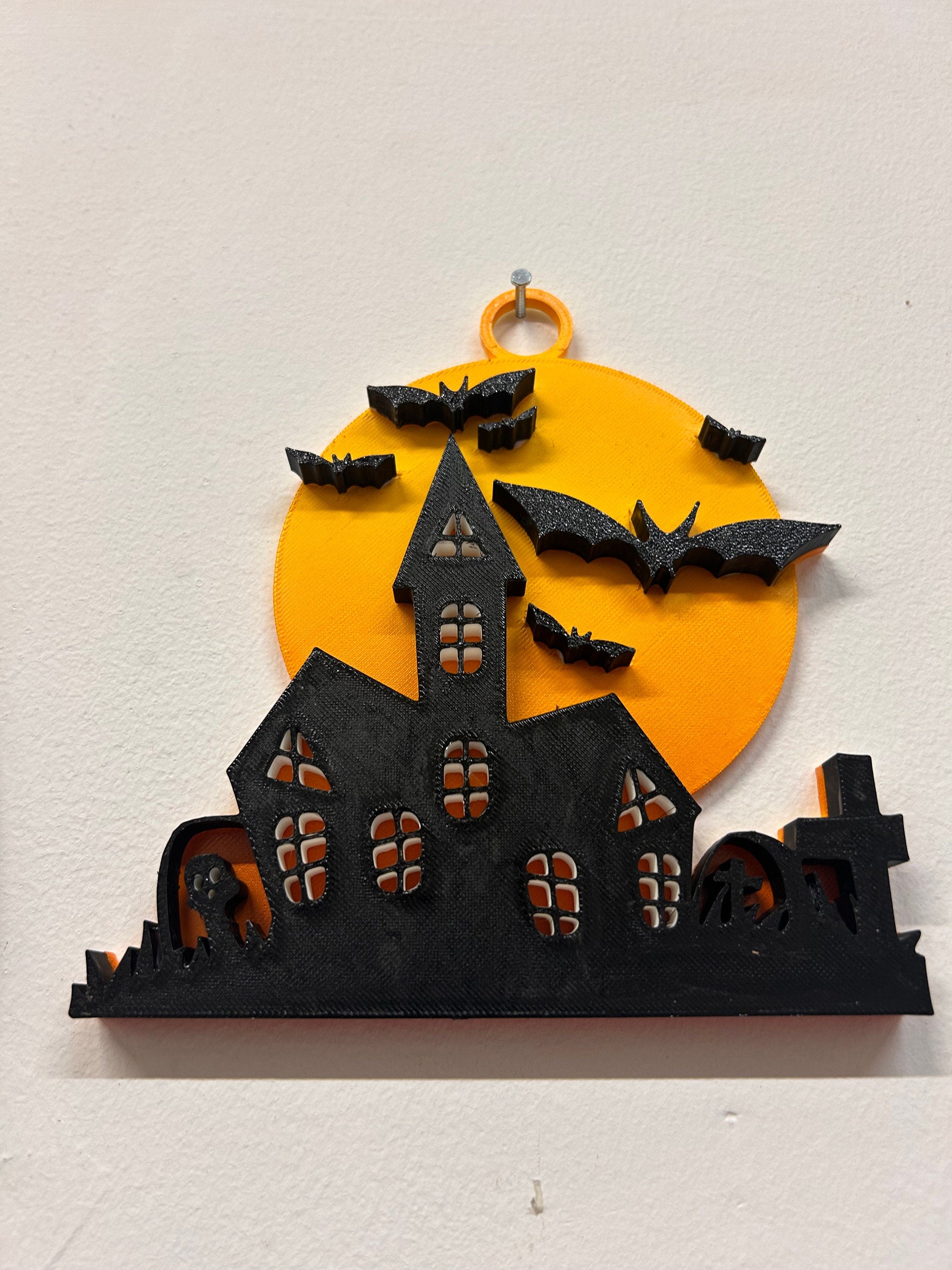 stl castello halloween(Halloween castle stl)