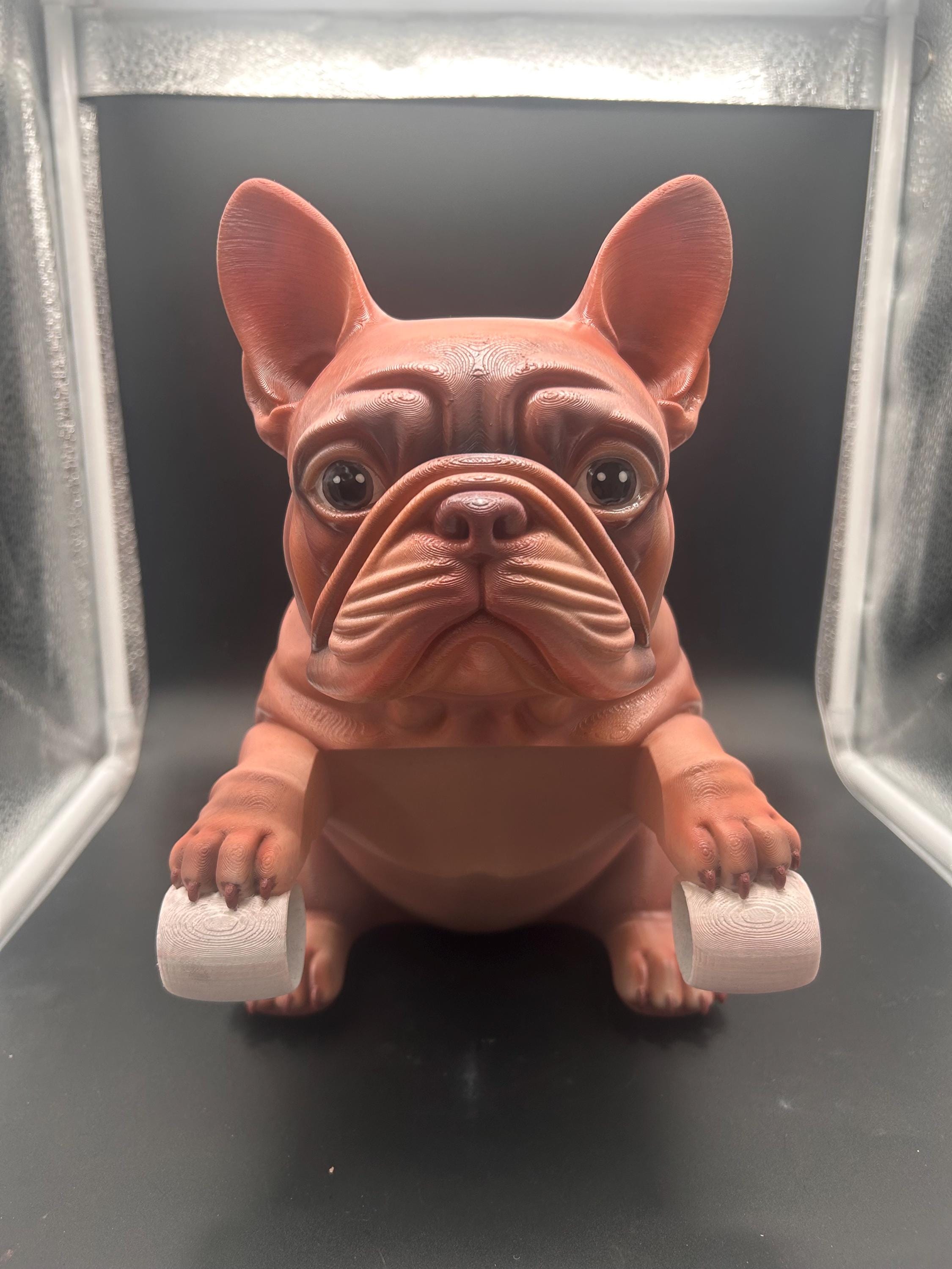 bulldog francese Portarotolo carta igienica