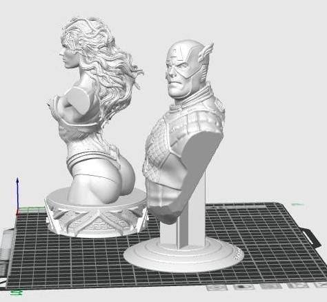 wonder woman and captain america stl