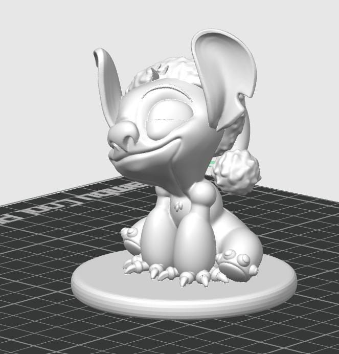 Stitch Natale stl