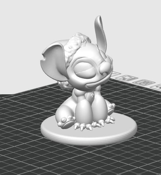 Stitch Natale stl