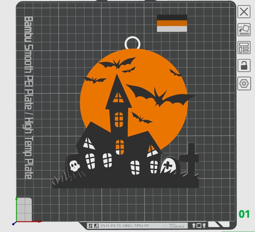 stl castello halloween(Halloween castle stl)