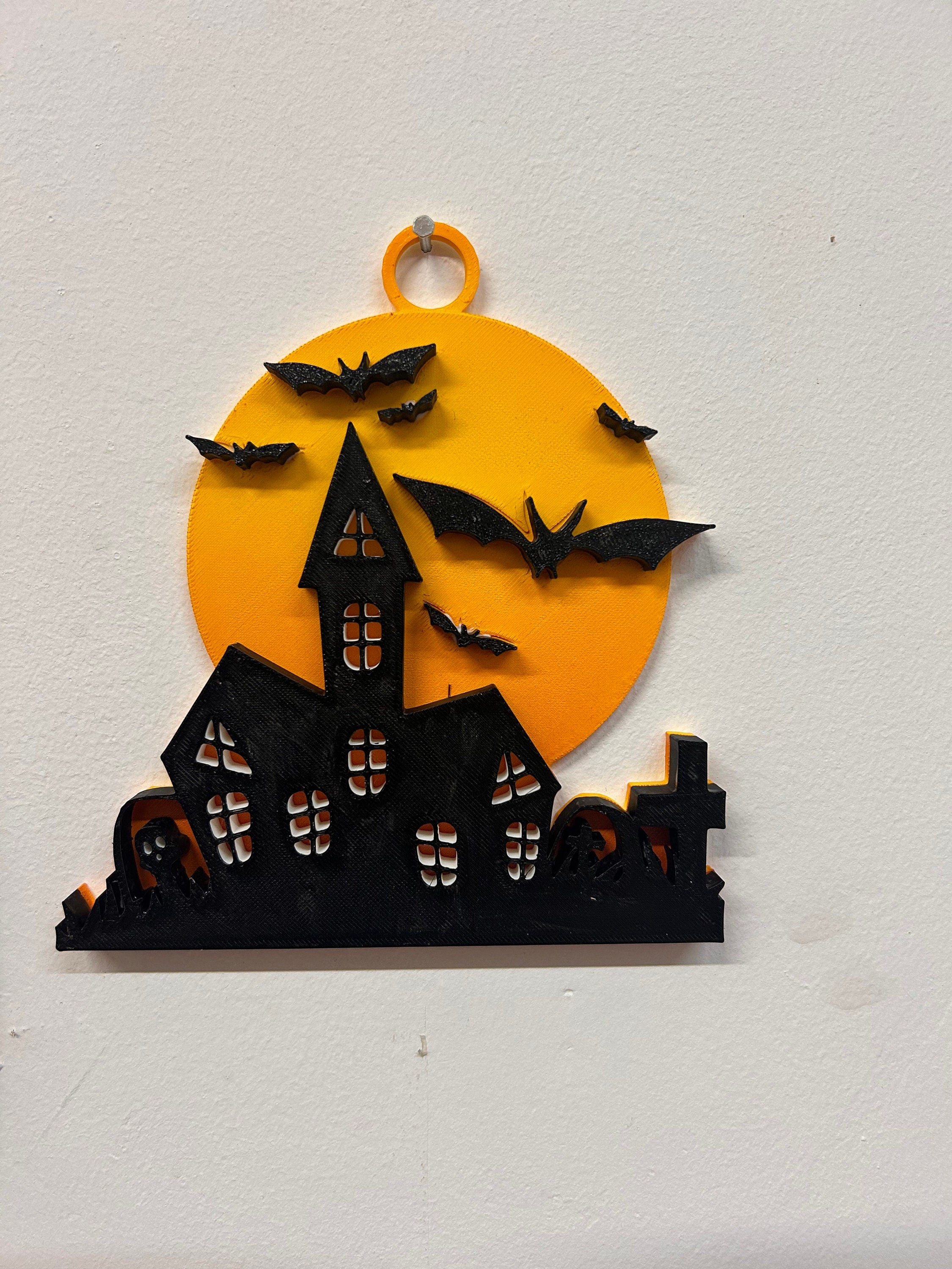 stl castello halloween(Halloween castle stl)