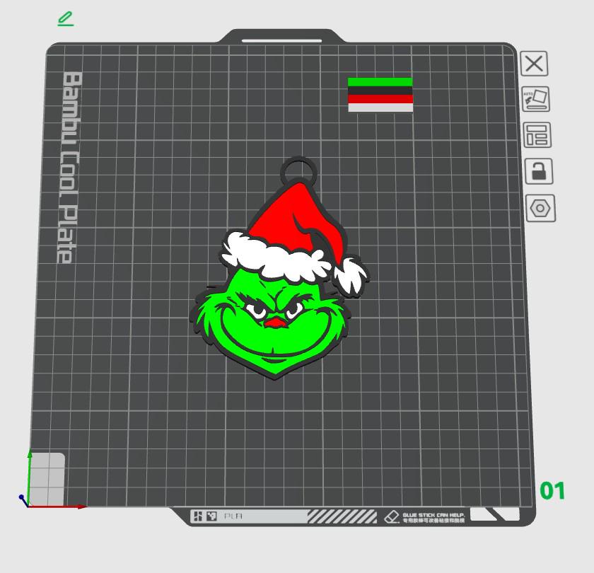 the Grinch albero di natale